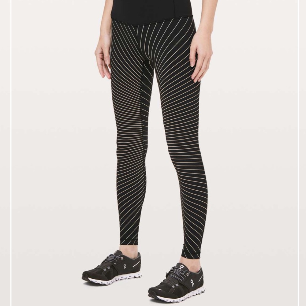 Lululemon *reflective* Speed Wunder Tights